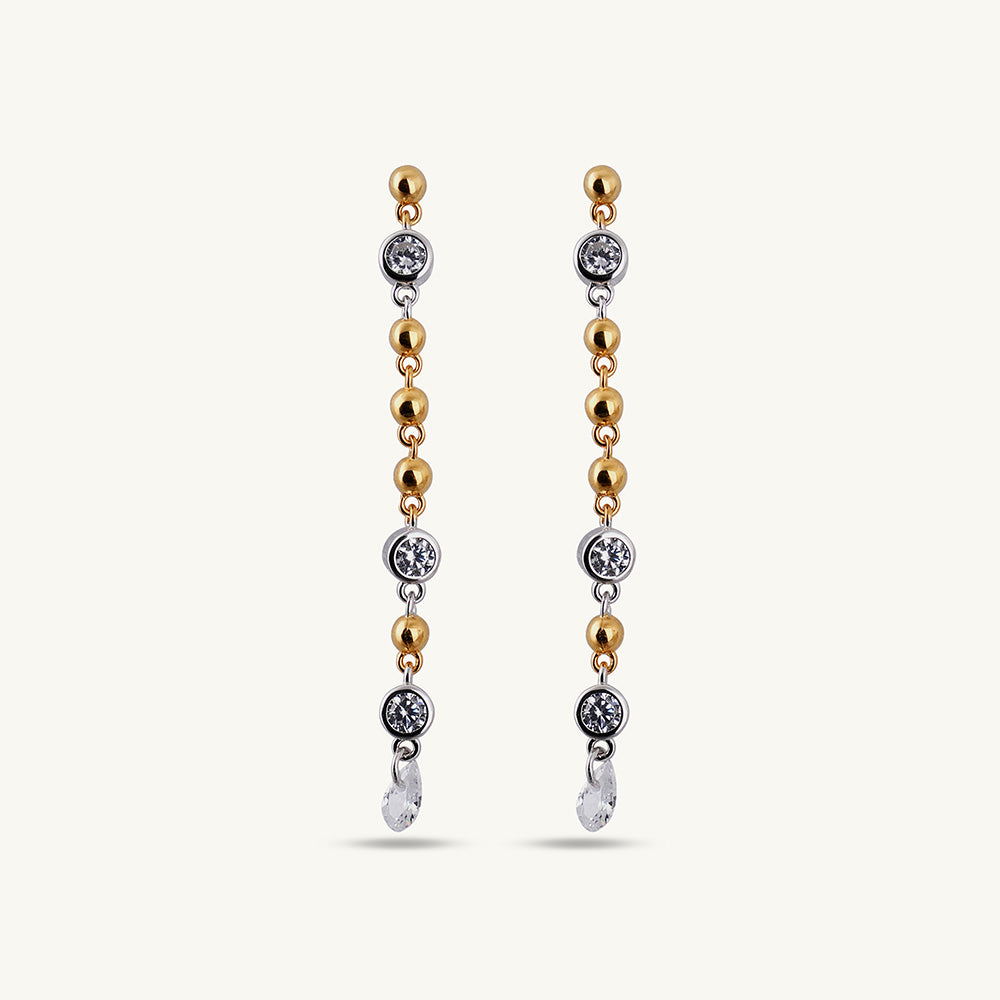 Enduring Style Danglers | 18K Gold Vermeil Plated