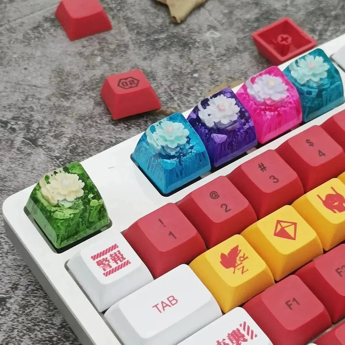 Keycap Fleur - Déco Gaming