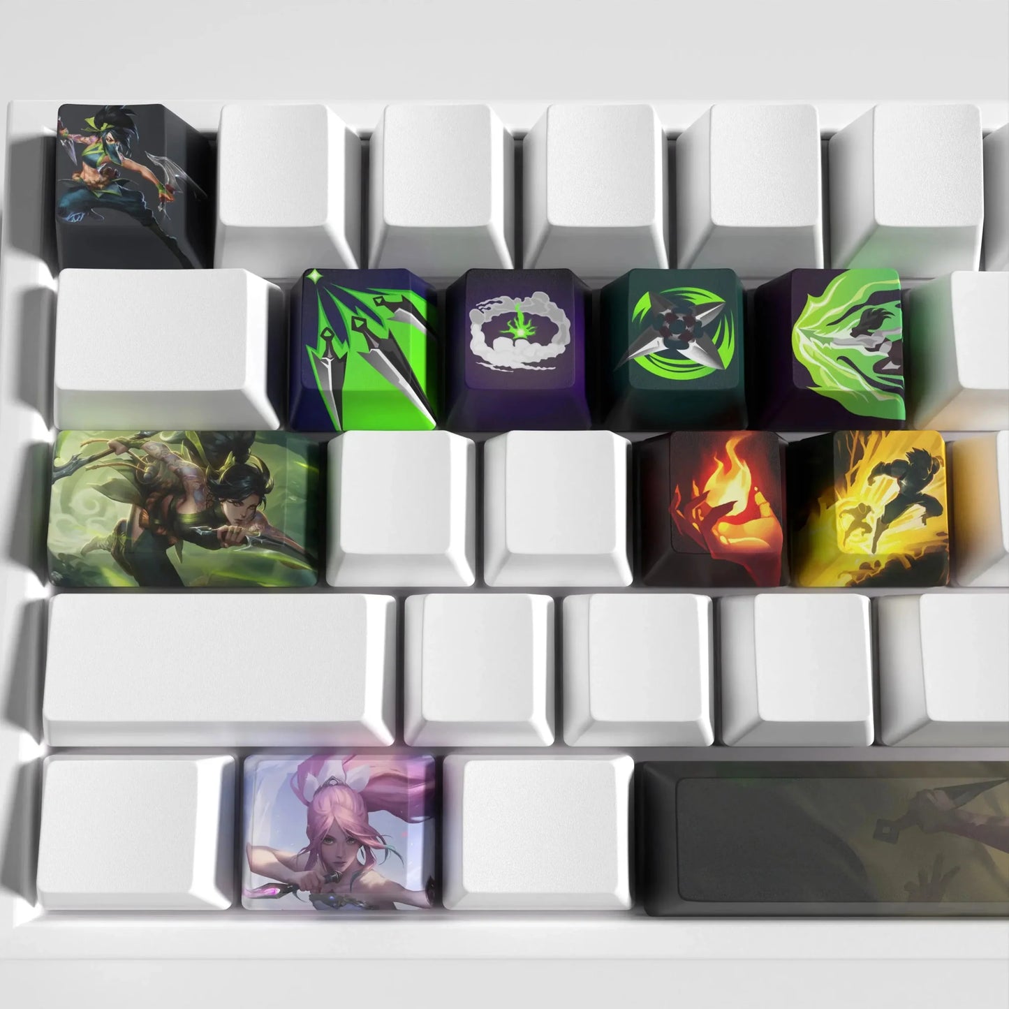 Keycaps Akali - Déco Gaming