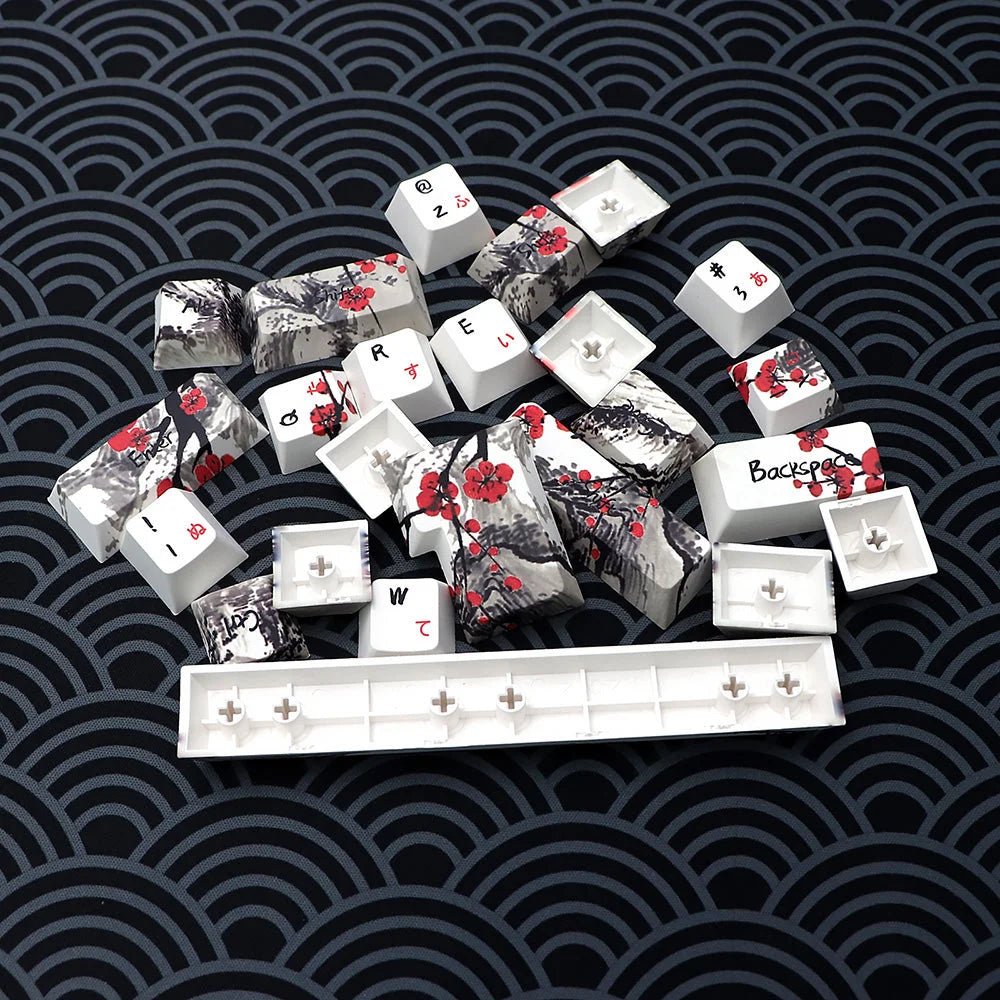 Keycaps Jardin Japonais - Déco Gaming