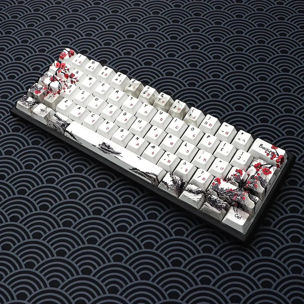 Keycaps Jardin Japonais - Déco Gaming