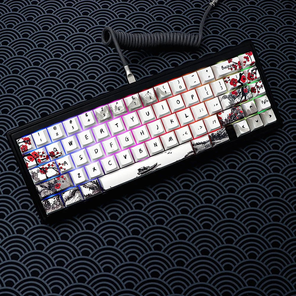 Keycaps Jardin Japonais - Déco Gaming