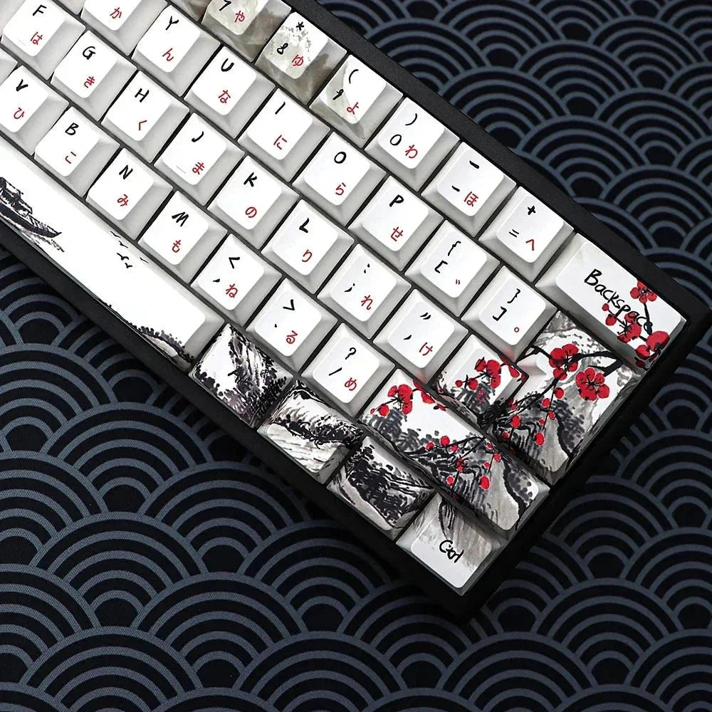 Keycaps Jardin Japonais - Déco Gaming