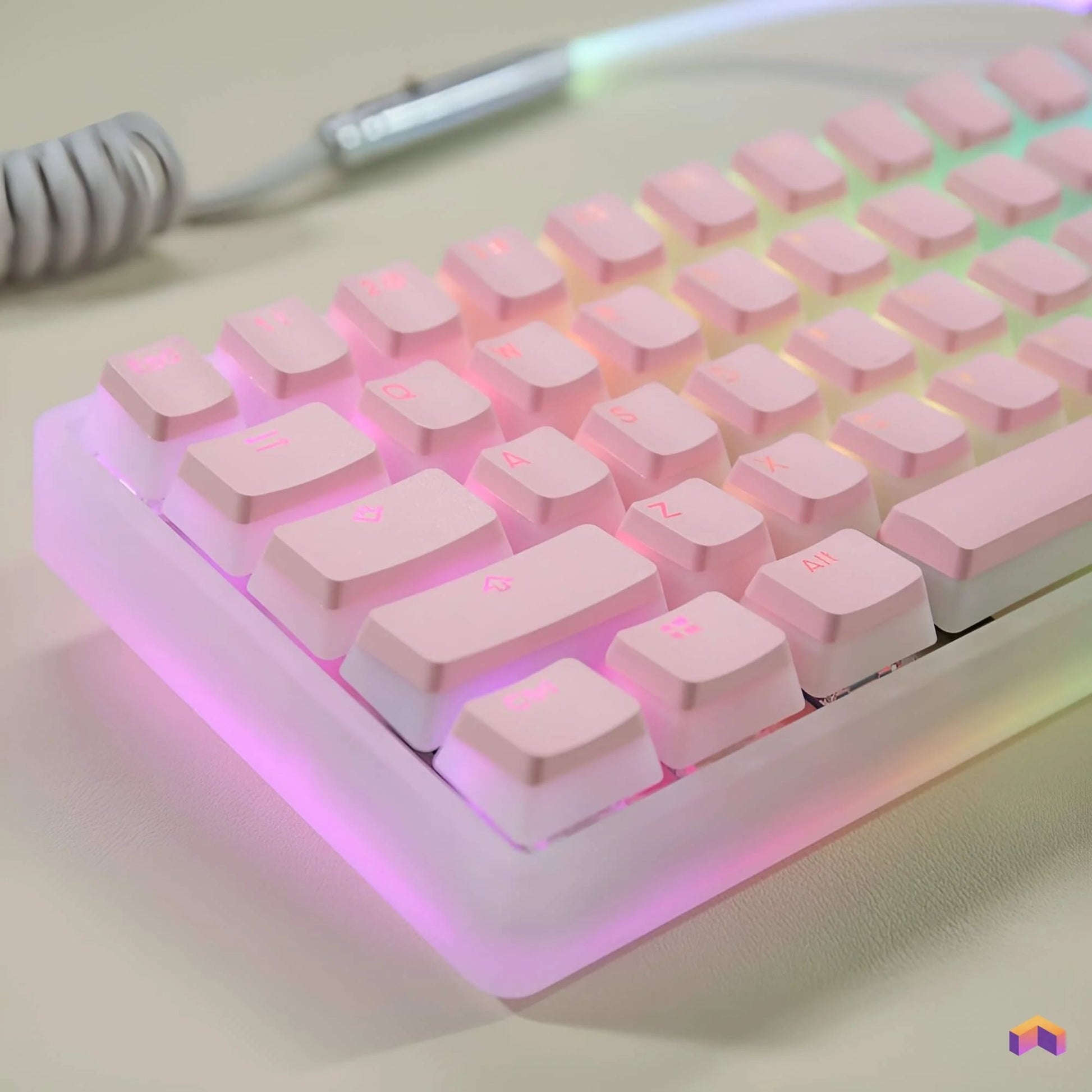 Keycaps Transparent - Déco Gaming