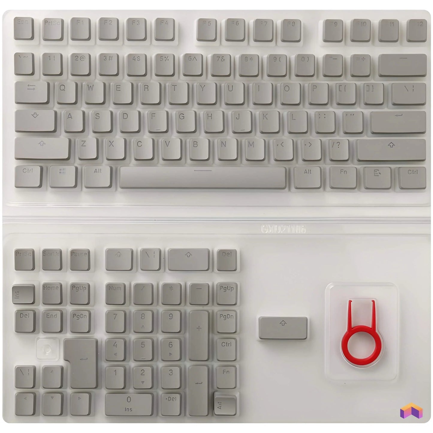 Keycaps Transparent - Déco Gaming