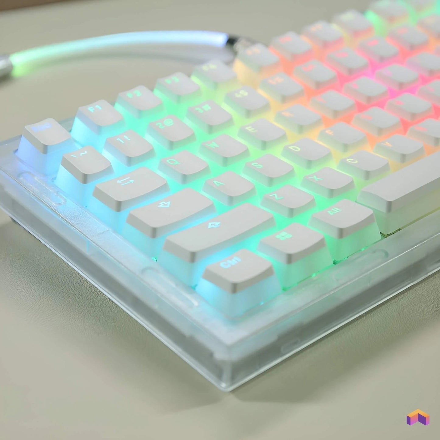 Keycaps Transparent - Déco Gaming