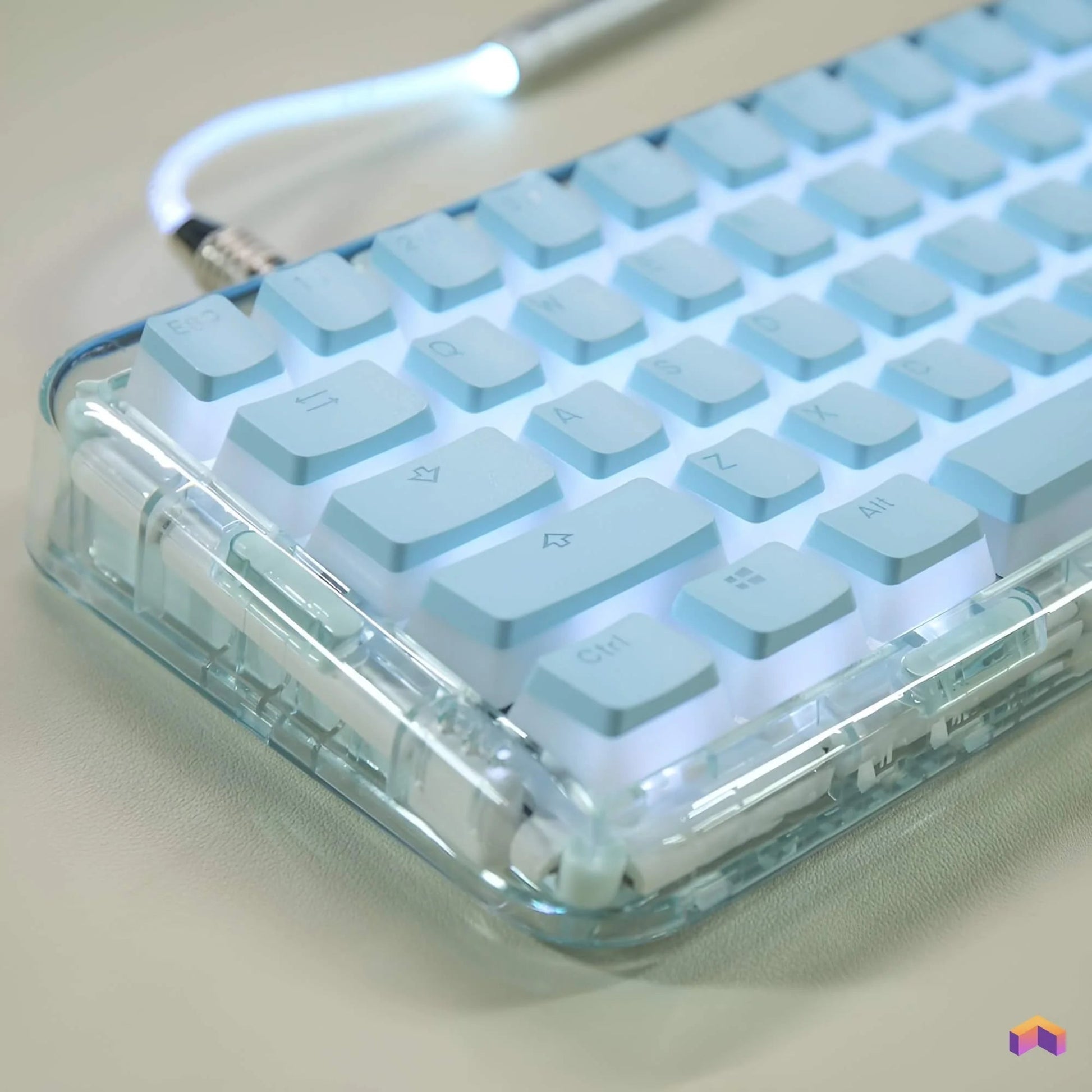 Keycaps Transparent - Déco Gaming